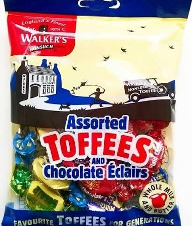 Assorted Toffees And Chocolate Éclairs Sweet