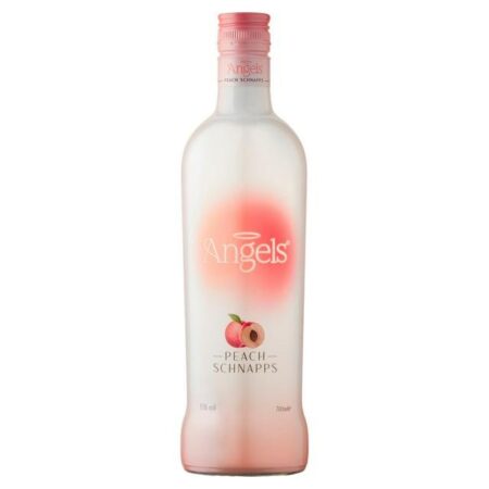 Angels peach schnapps 70cl alcohol
