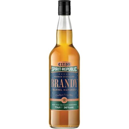 Spirit Republic Brandy 70cl alcohol